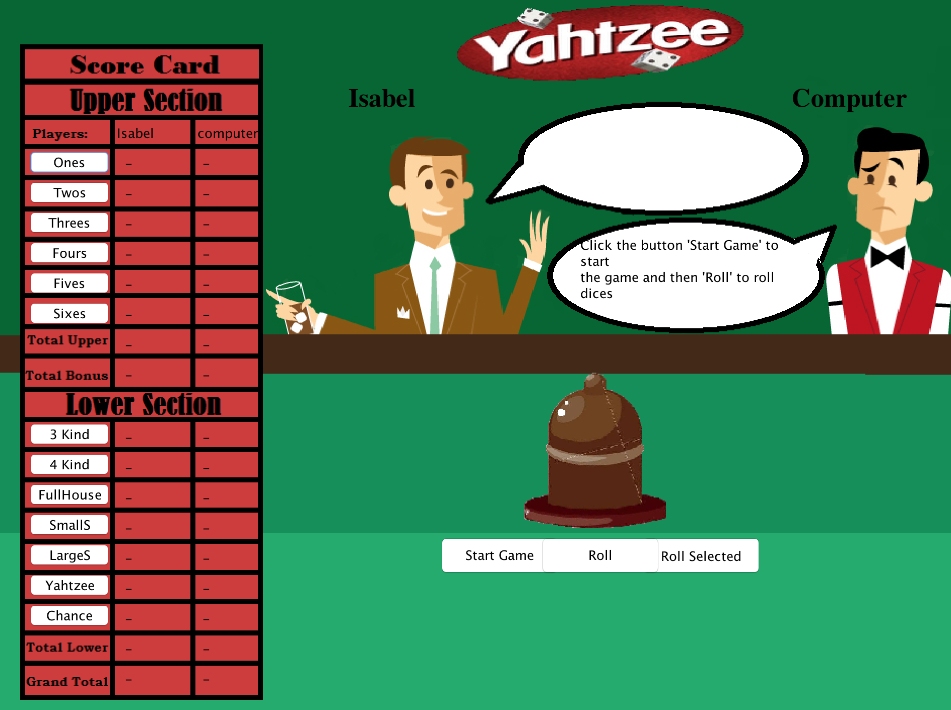 Yahtzee Game